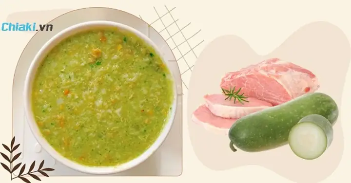 Cháo Thịt Heo Bí Đao