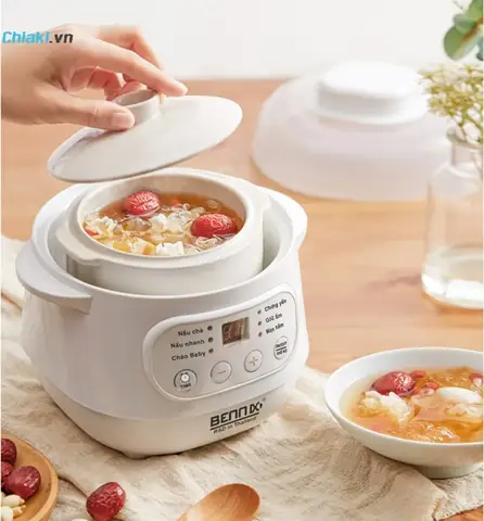 Nồi Nhỏ Nấu Cháo Cho Bé Bennix Bn-10slc