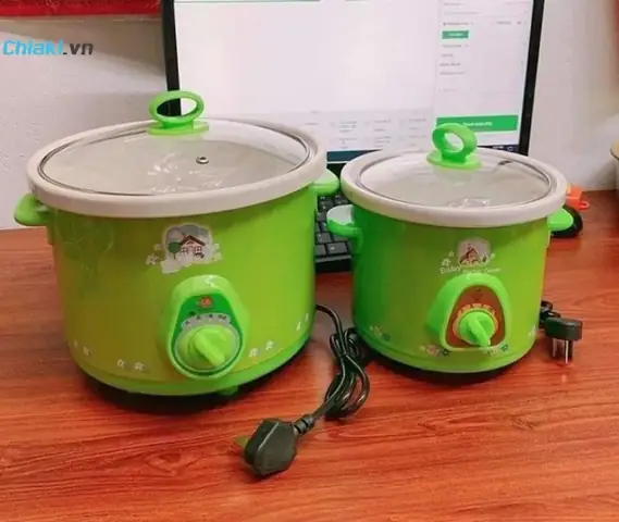 Nồi Nấu Cháo Bằng Điện Cho Bé Cao Cấp