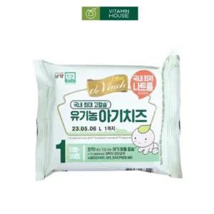 Phô Mai Tách Muối Hữu Cơ Cho Bé Từ 6 Đến 18 Tháng