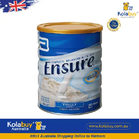 Sữa Bột Ensure Úc Vị Vani 850g - Giải Pháp Bổ Sung Canxi Cho Người Lớn Tuổi