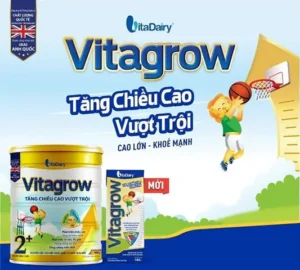 Sữa Vitagrow Bổ Sung Mk7 Giúp Trẻ Phát Triển Chiều Cao Hiệu Quả