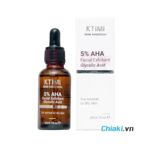 12. Tẩy Tế Bào Chết Da Mặt Cho Da Khô Ktimi 5% Aha Glycolic Acid