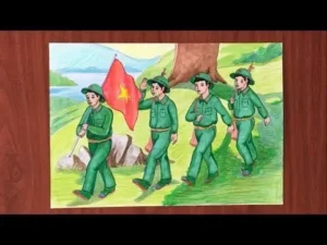 Tổng Hợp Tranh Vẽ Chú Bộ Đội Đẹp Nhất Cập Nhật Năm 2025?