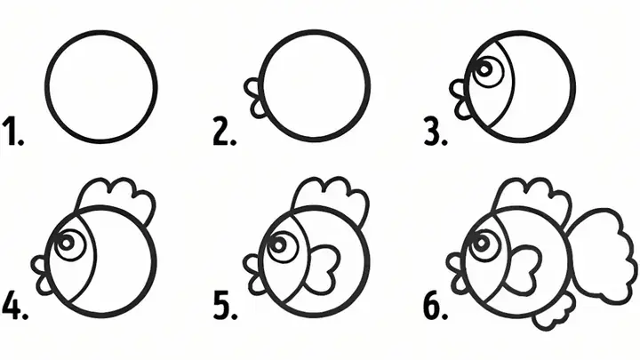 Cách Vẽ Con Cá Đẹp