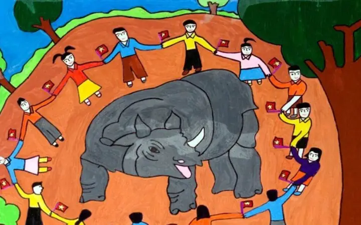 Mẫu Vẽ Tranh Bảo Vệ Môi Trường Đơn Giản Và Đẹp