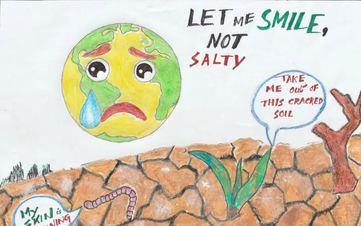 Tranh Vẽ Bảo Vệ Môi Trường Đất