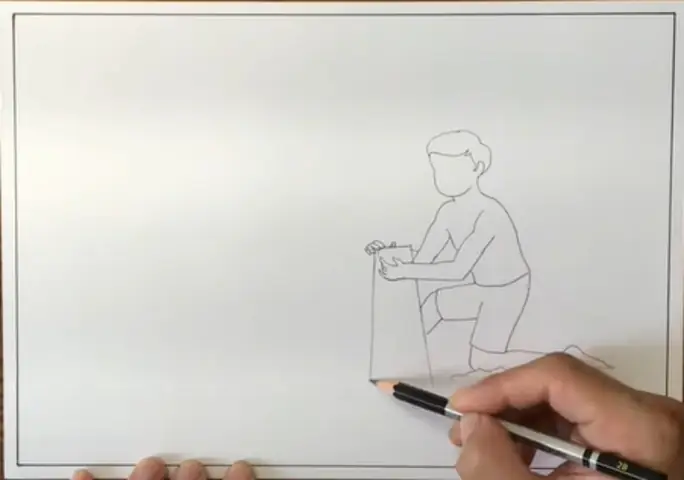 Bước 1: Chuẩn Bị Dụng Cụ Và Phác Thảo Hình Dáng Nhân Vật Chính Bước 1: Chuẩn Bị Dụng Cụ Và Phác Thảo Hình Dáng Nhân Vật Chính