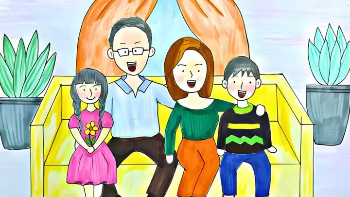 Tổng Hợp 15+ Mẫu Tranh Vẽ Gia Đình Đẹp Nhất Của Học Sinh Tổng Hợp 15+ Mẫu Tranh Vẽ Gia Đình Đẹp Nhất Của Học Sinh