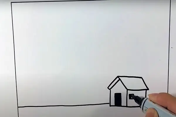 Vẽ Tranh Phong Cảnh Quê Hương Bằng Màu Nước – Cách 3