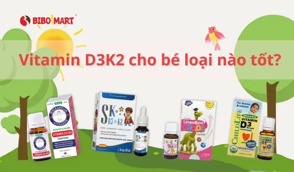 Vitamin D3 K2 Cho Trẻ Sơ Sinh Loại Nào Tốt? Review Chi Tiết - Cẩm ...